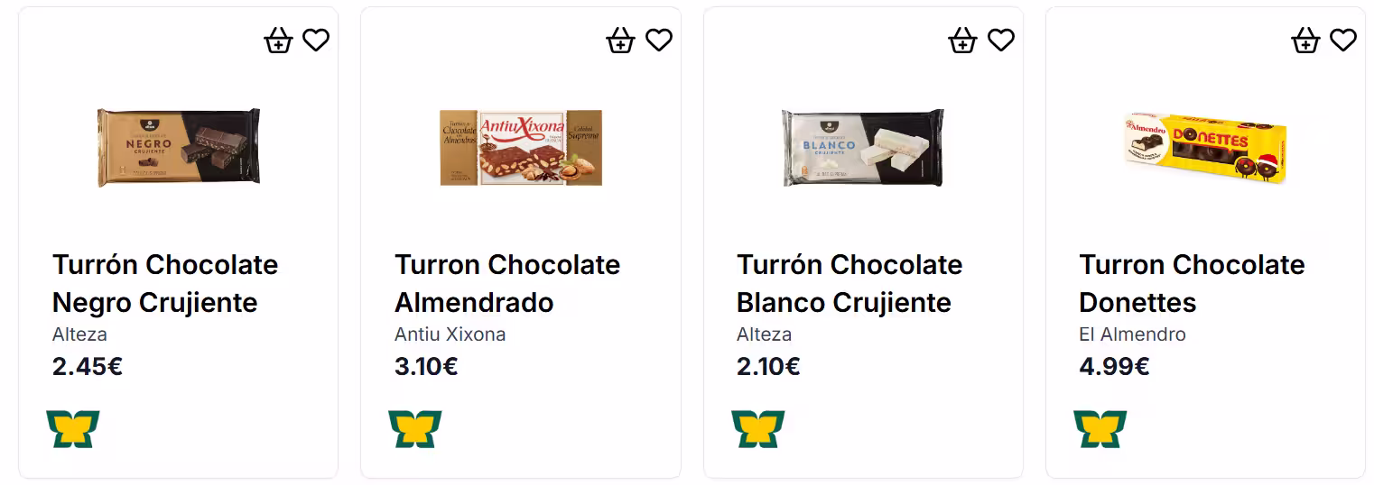 Foto turron chocolate